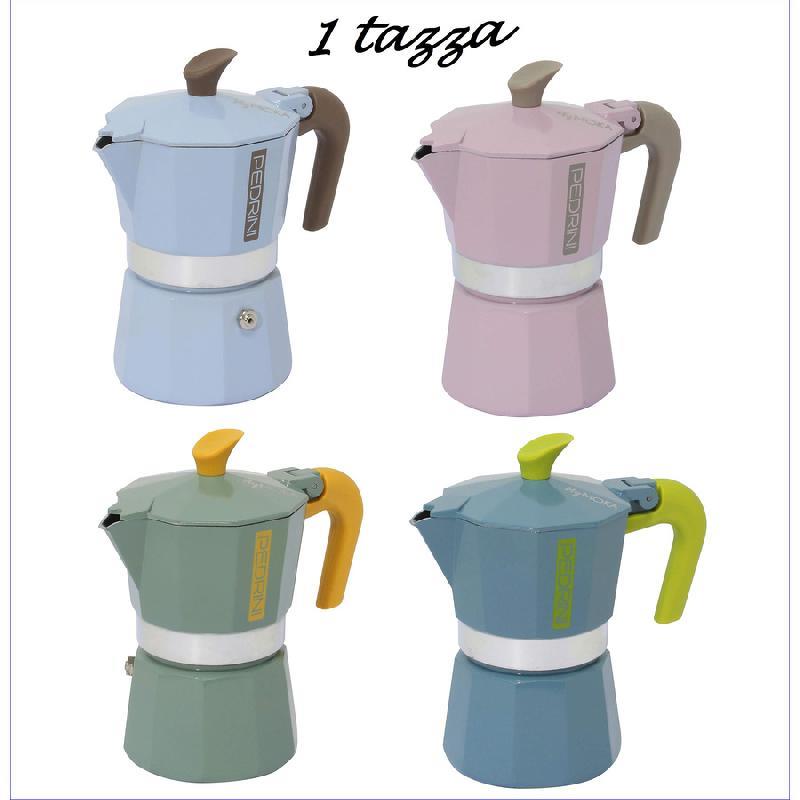 PEDRINI CAFFETTIERA 1 TZ MYMOKA COLOR