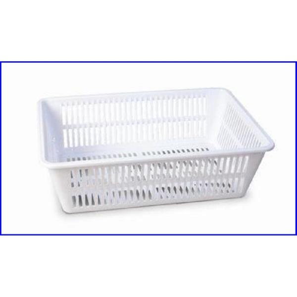 CESTA FORATA BIANCA 40X30X10