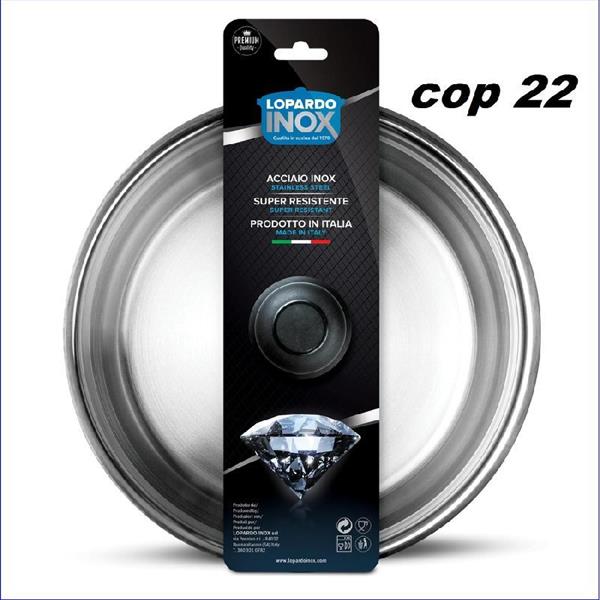 COPERCHIO INOX 22 2