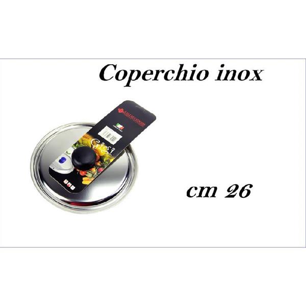 COPERCHIO INOX 26 