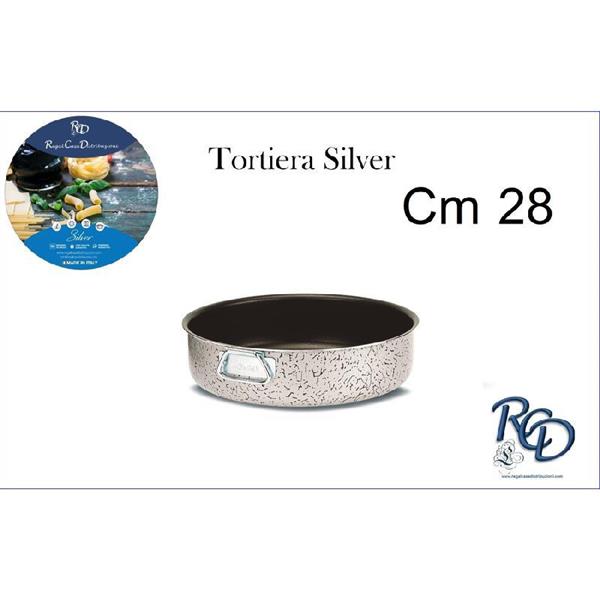 RCD TORTIERA SILVER 28 CM