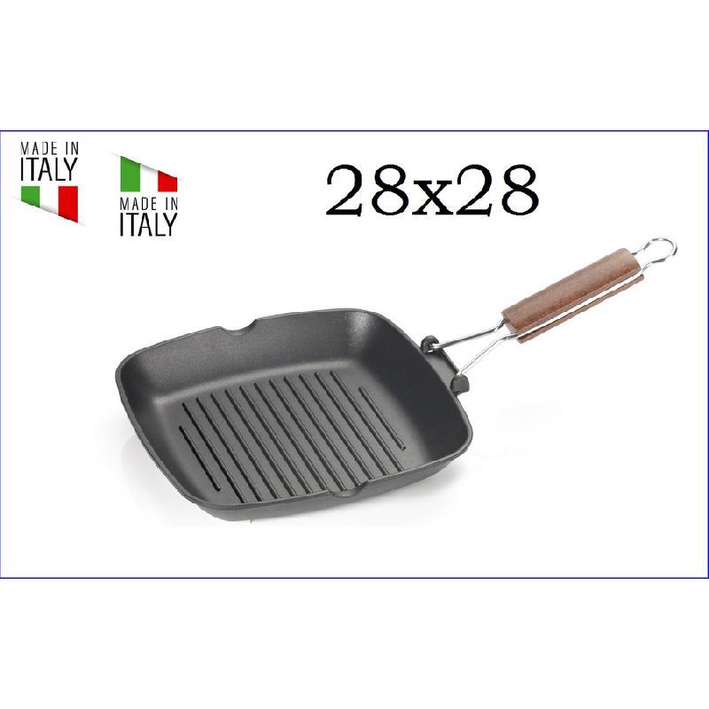 ANTIKARS GRILL 28X28 MANICO PIEGHEVOLE CON CRAVATTA ART30.33