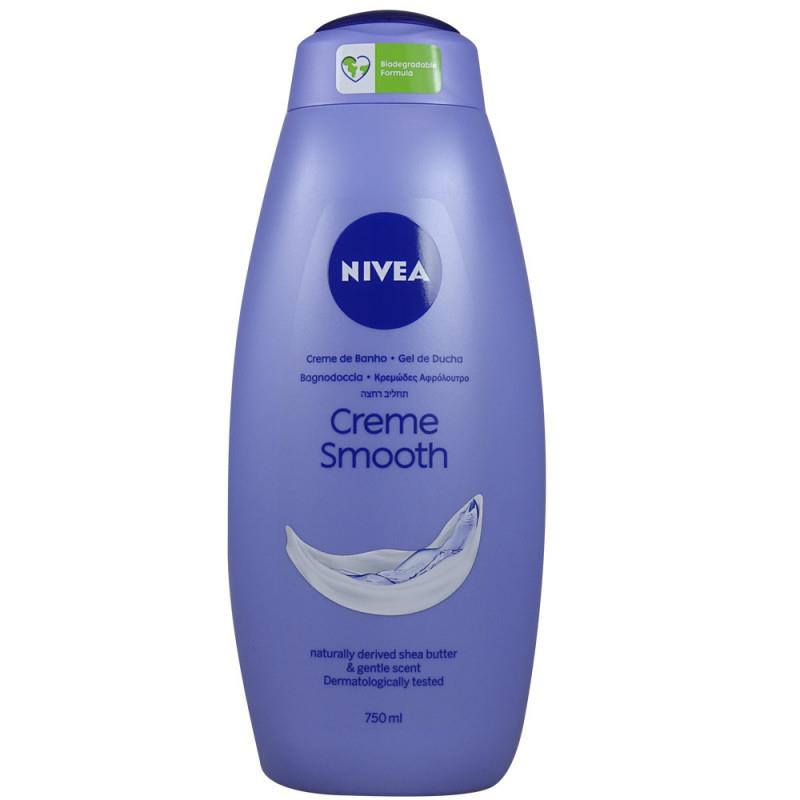 NIVEA BAGNOSCHIUMA VELLUTANTE CREME SMOOTH 750 ML