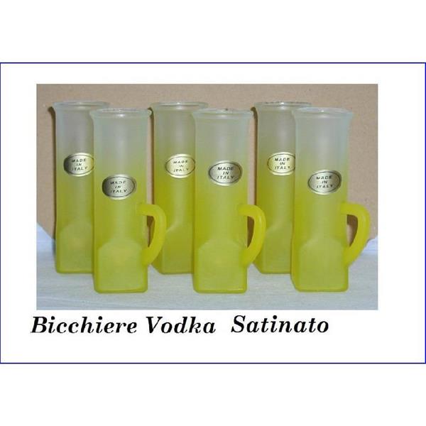 TRADE BICCHIERINO LIQUORE VODKA SATINATO GIALLO
