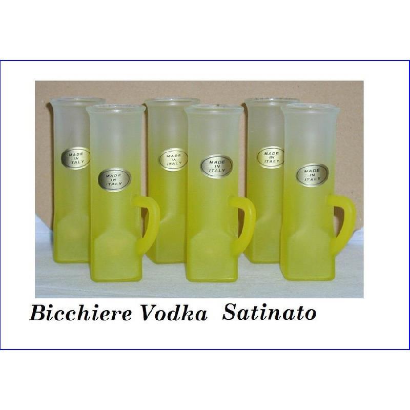 TRADE BICCHIERINO LIQUORE VODKA SATINATO GIALLO