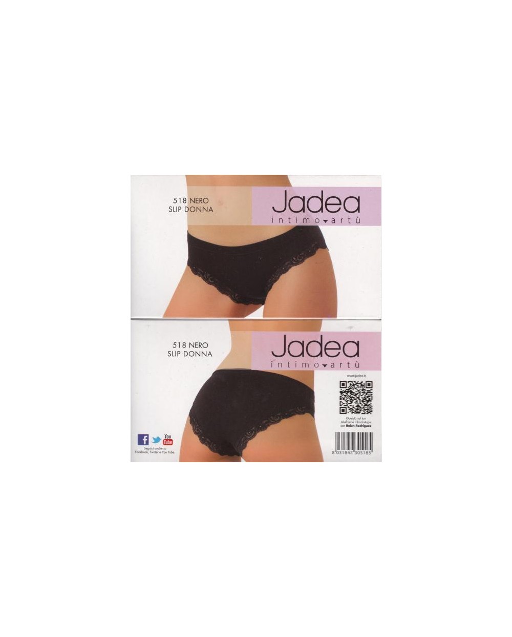 JADEA SLIP DONNA PIZZO 518