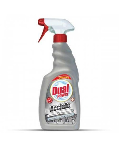 DUAL POWER SPRAY ACCIAIO 500 ML