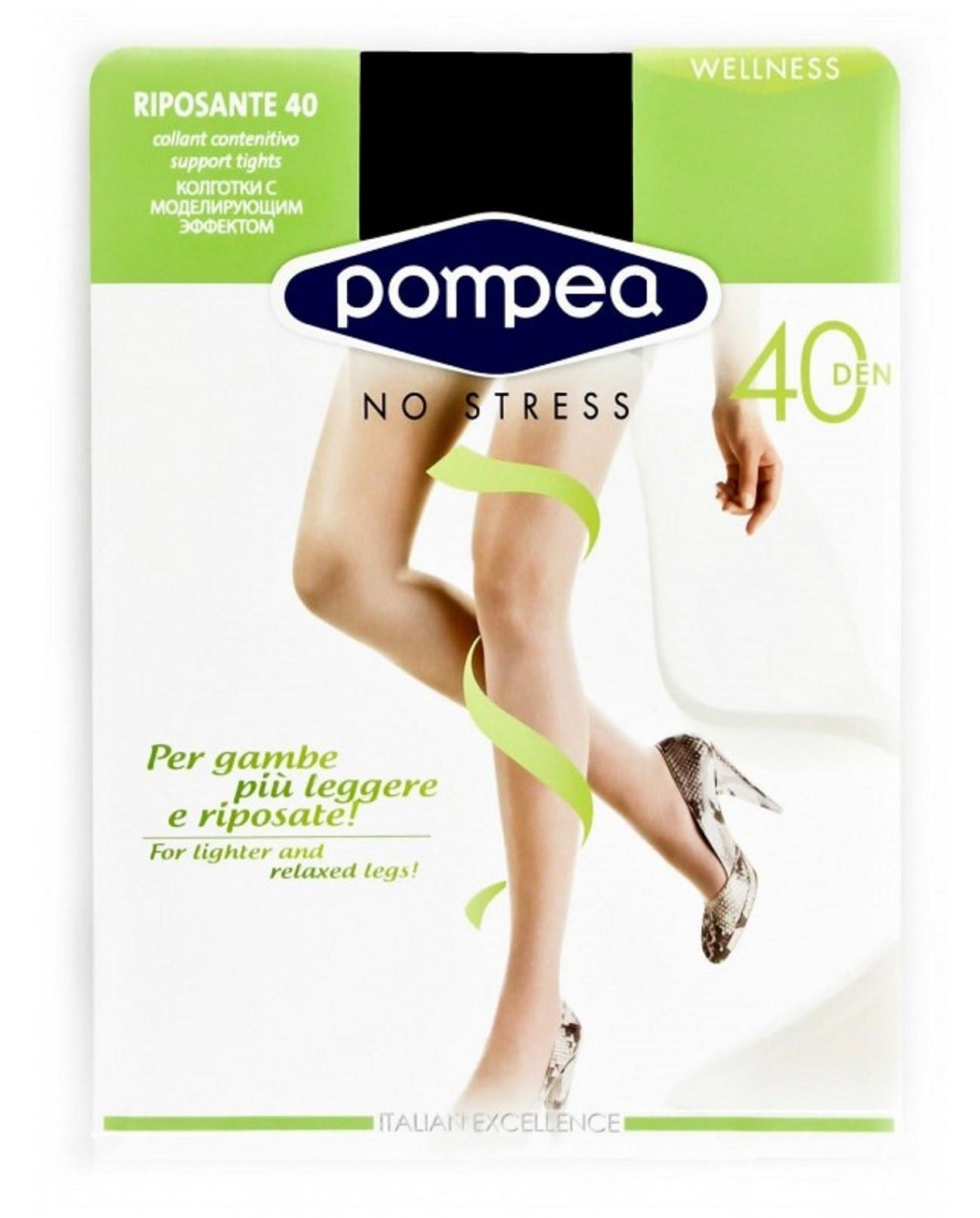 POMPEA COLLANT DONNA 40 DENARI RIPOSANTE