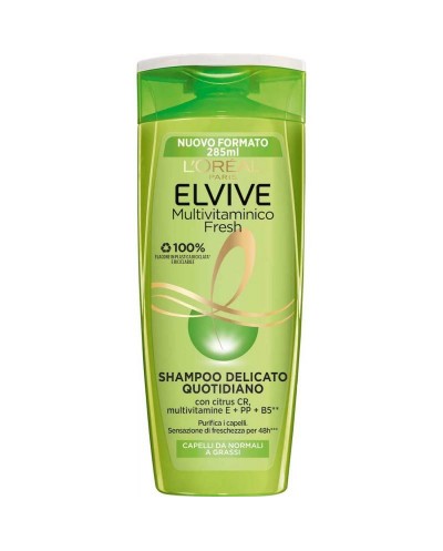ELVIVE SH MULTIVITAMINICO FRESH  285 ML