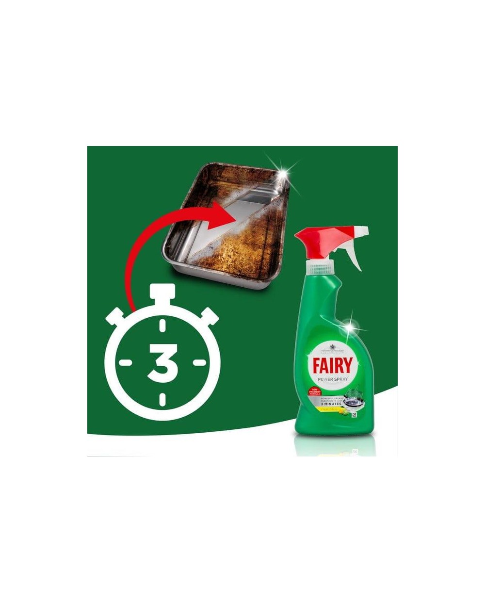 FAIRY POWER SPRAY 375 ML