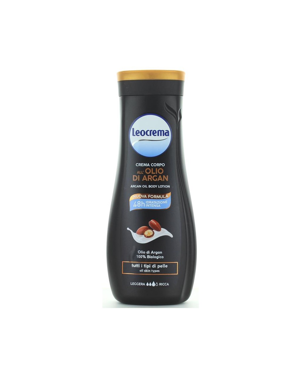 LEOCREMA CREMA CORPO FLUIDA ARGAN 400 ML