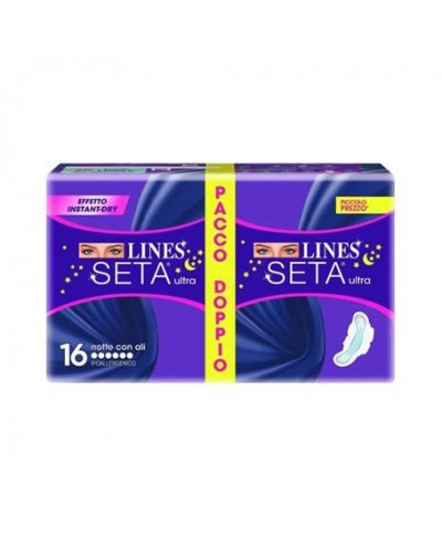 LINES SETA ULTRA NOTTE CON ALI 16 PEZZI