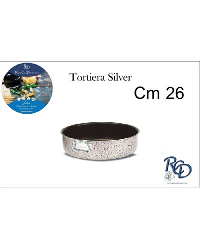 RCD TORTIERA SILVER CM 26