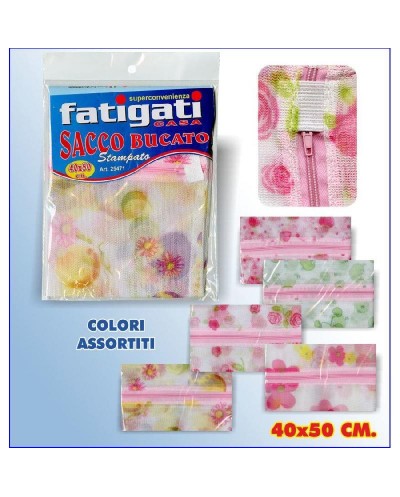FATIGATI SACCO BUCATO STAMPATO 40 X 50 CM