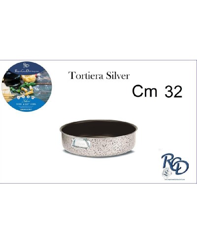 RCD TORTIERA SILVER 32 CM