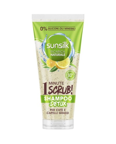 SUNSILK SH SCRUB VERDE 200 ML