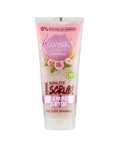 SUNSILK SH SCRUB ROSA 300 ML