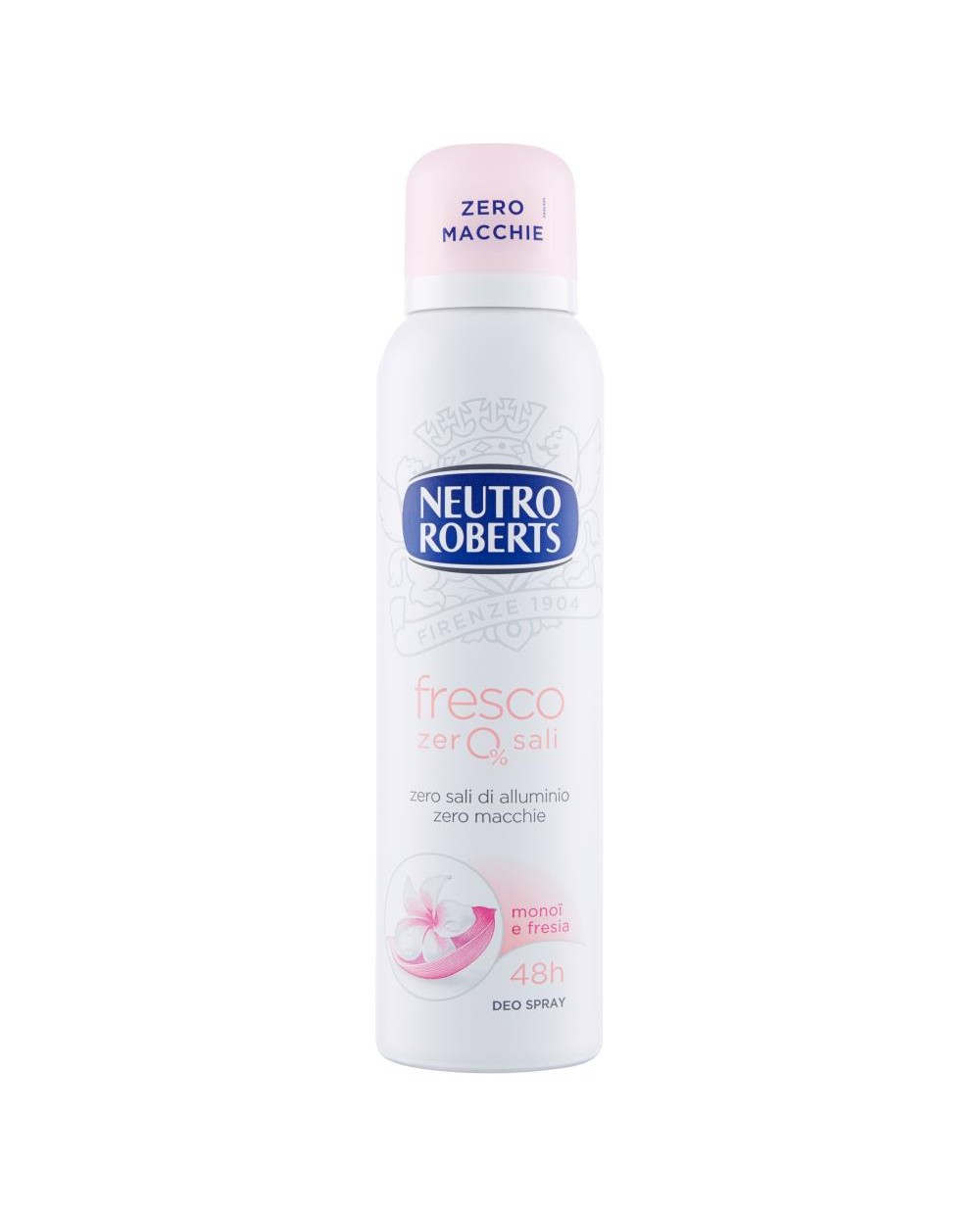 ROBERTS DEO SPRAY FRESCO ZERO SALI ROSA 150 ML
