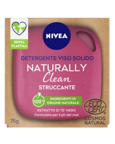 NIVEA SAPONETTA NATURALLY STRUCCANTE 75 GR