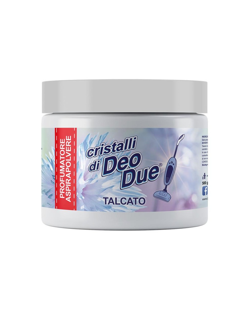 CRISTALLI DI DEO DUE TALCATO 500 GRAMMI
