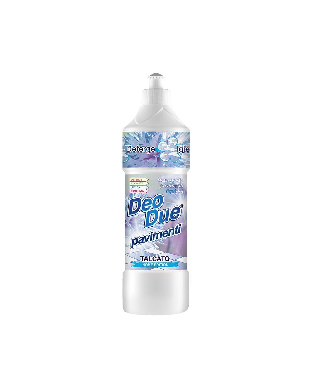 DEO DUE PAVIMENTI LIQUIGEL TALCATO 750 ML