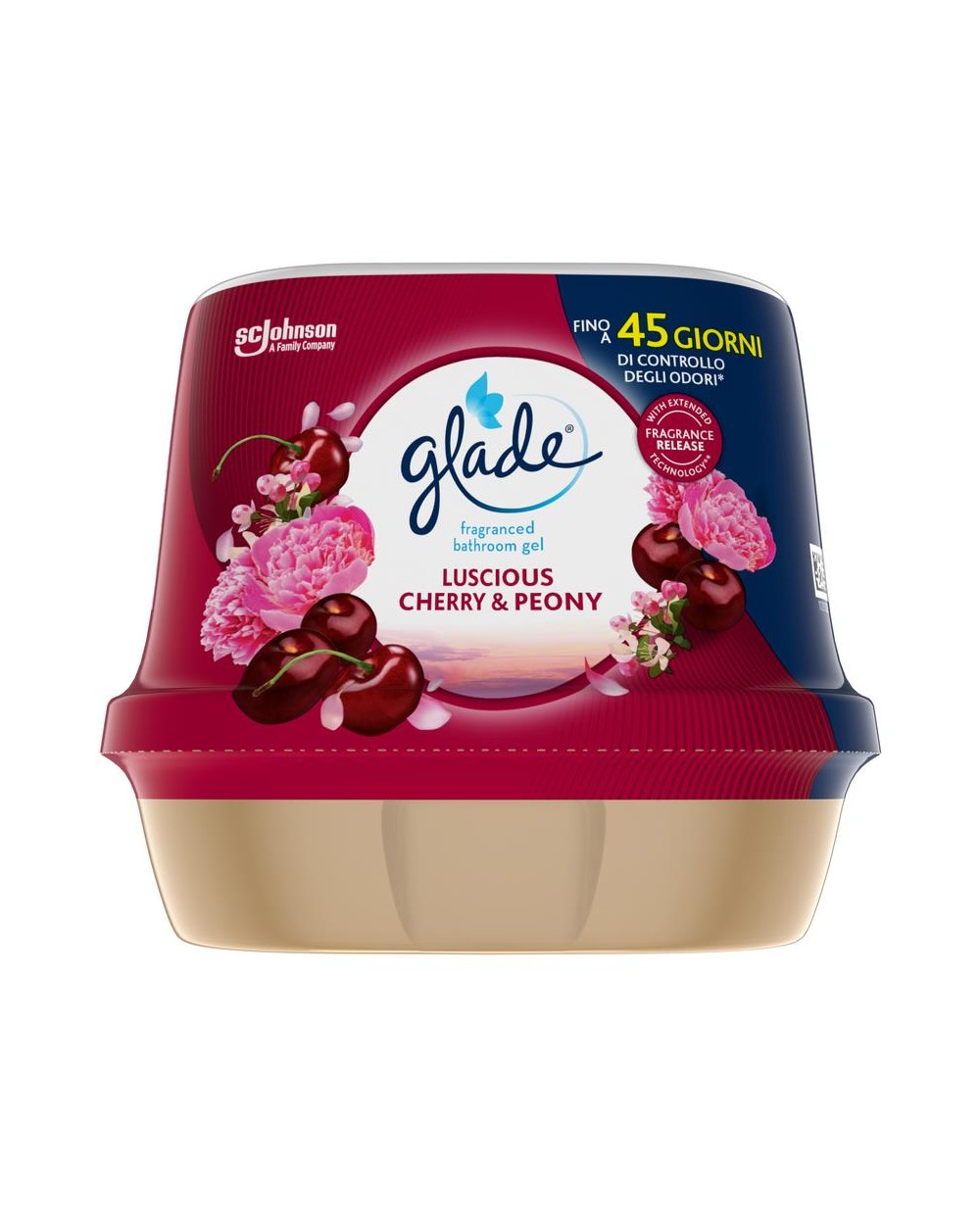 GLADE GEL BAGNO CHERRY E PEONIA 180 GR
