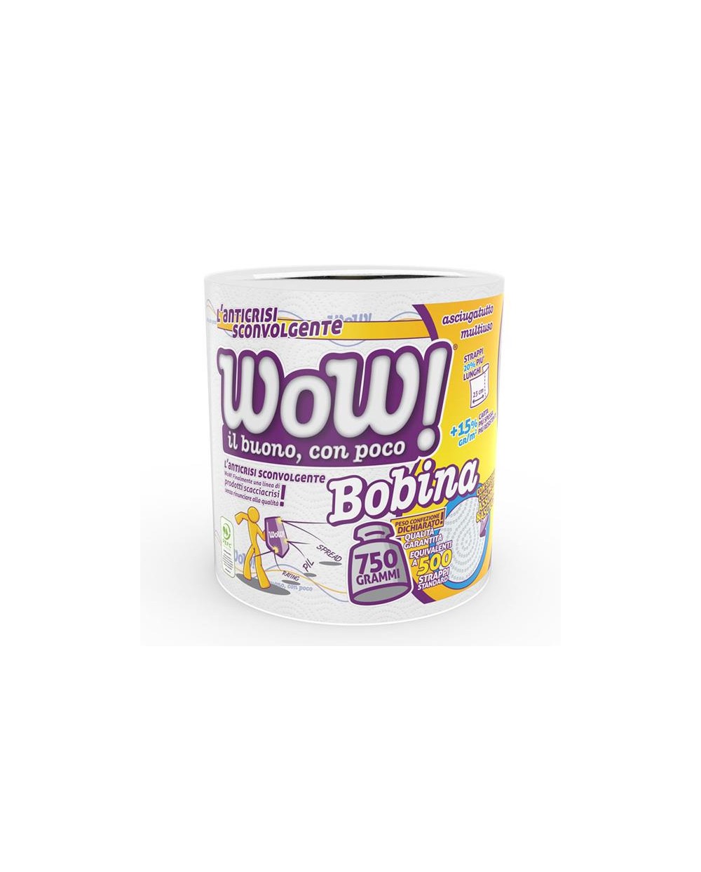 WOW BOBINA 500 STRAPPI