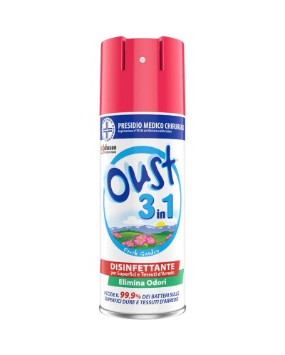 OUST 3IN1 SPRAY FRESH GARDEN 400 ML