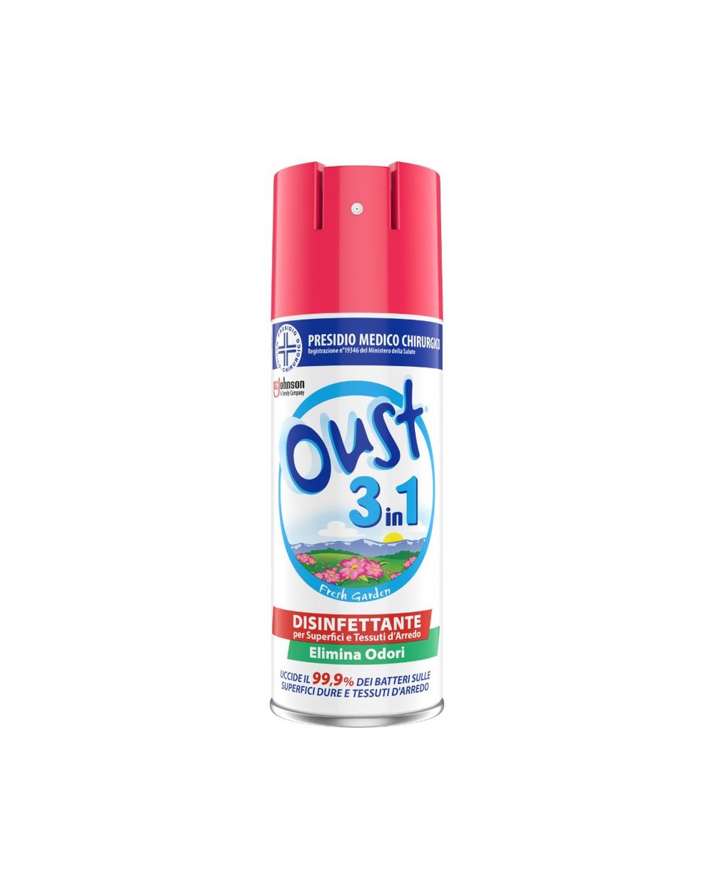 OUST 3IN1 SPRAY FRESH GARDEN 400 ML