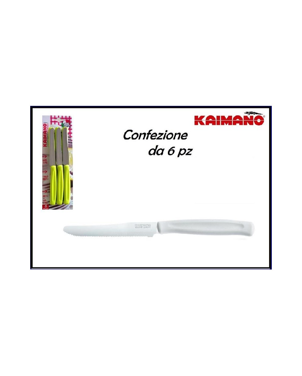 KAIMANO COLTELLO BIANCO X6