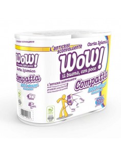 WOW CARTA IGIENICA COMPATTA