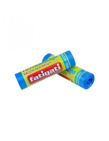 FATIGATI SACCHI N.U.70 X110 CM AZZURRO 10 PZ