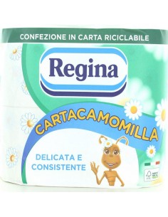 REGINA CARTA IGIEN CAMOMILLA 4 PZ