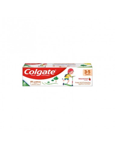 COLGATE DENTIFR BIMBI 3/5 ANNI NATURAL FRUITS