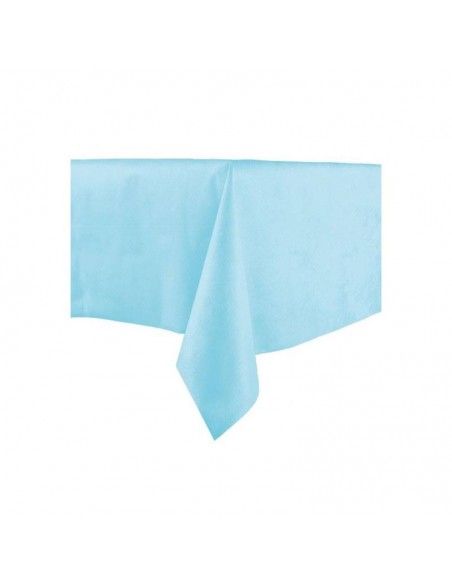TOVAGLIA PARTY CELESTE 137X180CM.