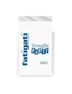 TOVAGLIA PARTY BIANCO 137X180CM.