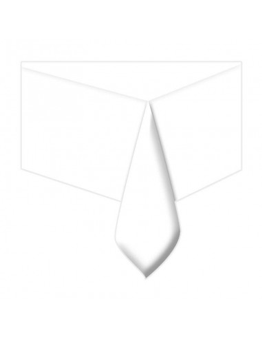 TOVAGLIA PARTY BIANCO 137X180CM.