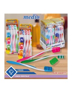 FATIGATI SPAZZOLINO DA DENTI 3PZ MEDIO