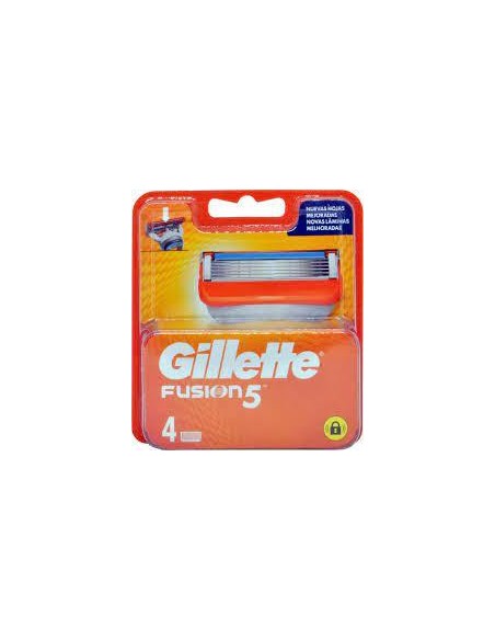 GILLETTE FUSION RICAR EUR 4 PZ