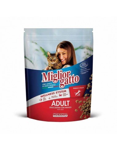 Miglior Gatto Croccantini Adult Con Manzo 400 Grammi