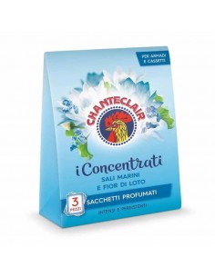 CHANTECLAIR SACCH PROFUMATI SALI MARINI E FIOR DI LOTO 3 PZ