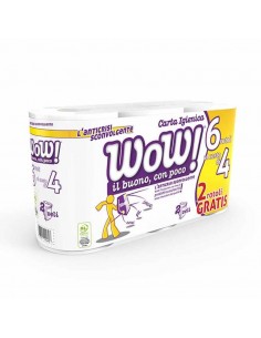 WOW CARTA IGIENICA 2 V 6 ROTOLI