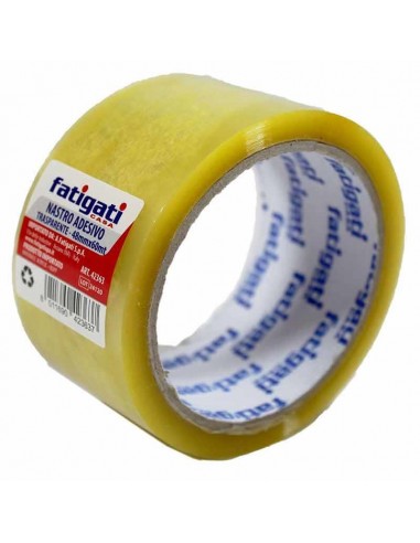 Fatigati Nastro Adesivo 48 Mm X 60 Mt Trasparente LARGO
