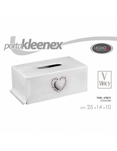 Gicos Vincy Portakleenex Bianco Portasveltini