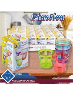 Portabicchiere 6 Pezzi Scatolato