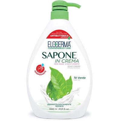 ELODERMA SAP  LIQ C/DOS TE VERDE 1 LT