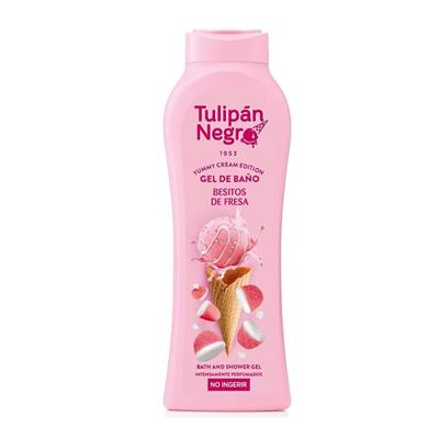 TULIPAN NEGRO BAGNOSCHIUMA BESITOS DE FRESA 650 Ml