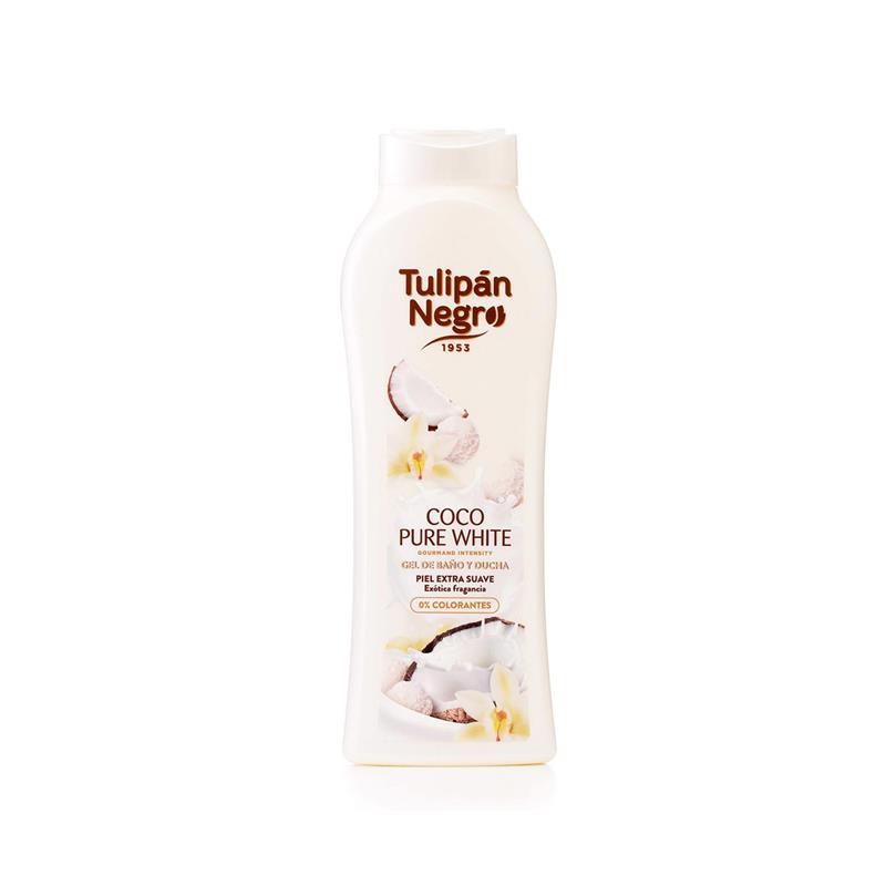 TULIPAN NEGRO BAGNOSCHIUMA COCO PURE WHITE 650 ML