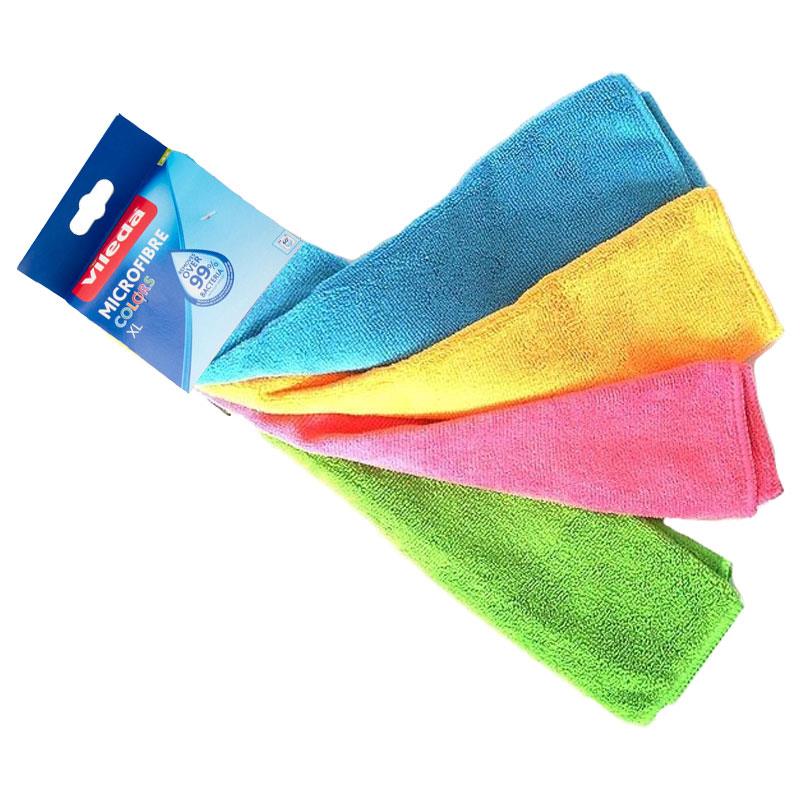 VILEDA MICROFIBRA COLORS 4 PEZZI