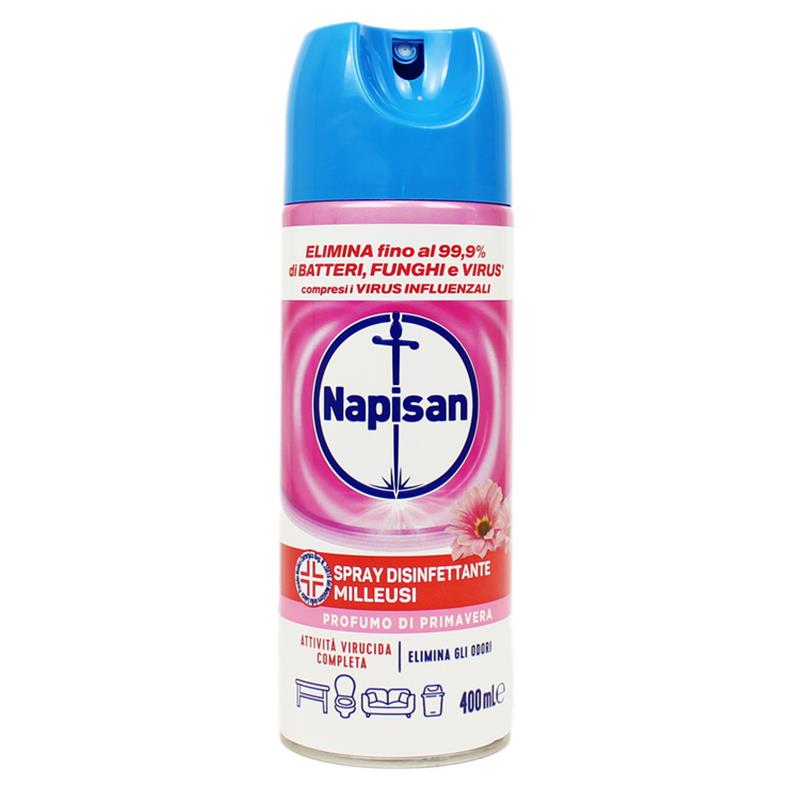 NAPISAN SPRAY DISINFMILLEUSI PROFUMO DI PRIMAVERA 400 ML
